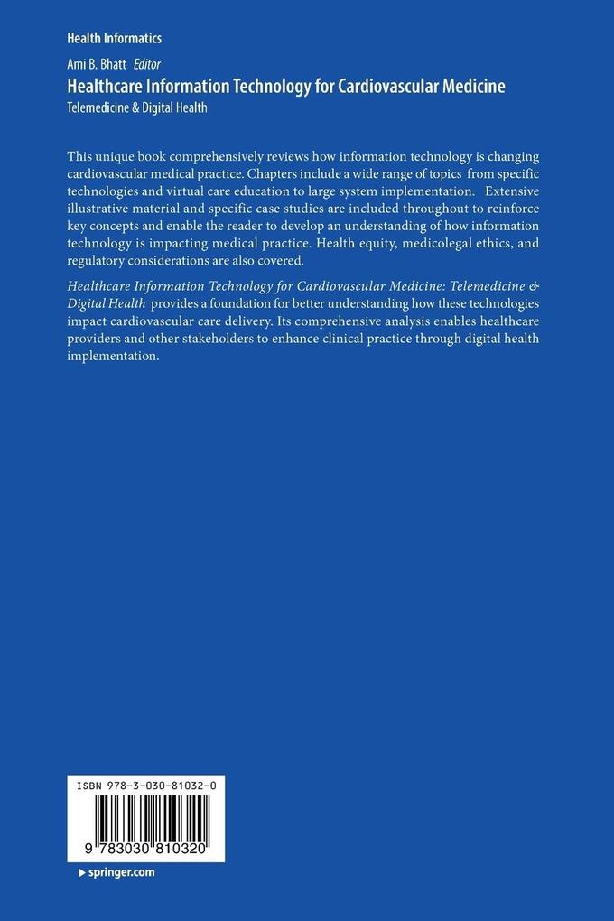 Weitere Ansicht: Healthcare Information Technology for Cardiovascular Medicine