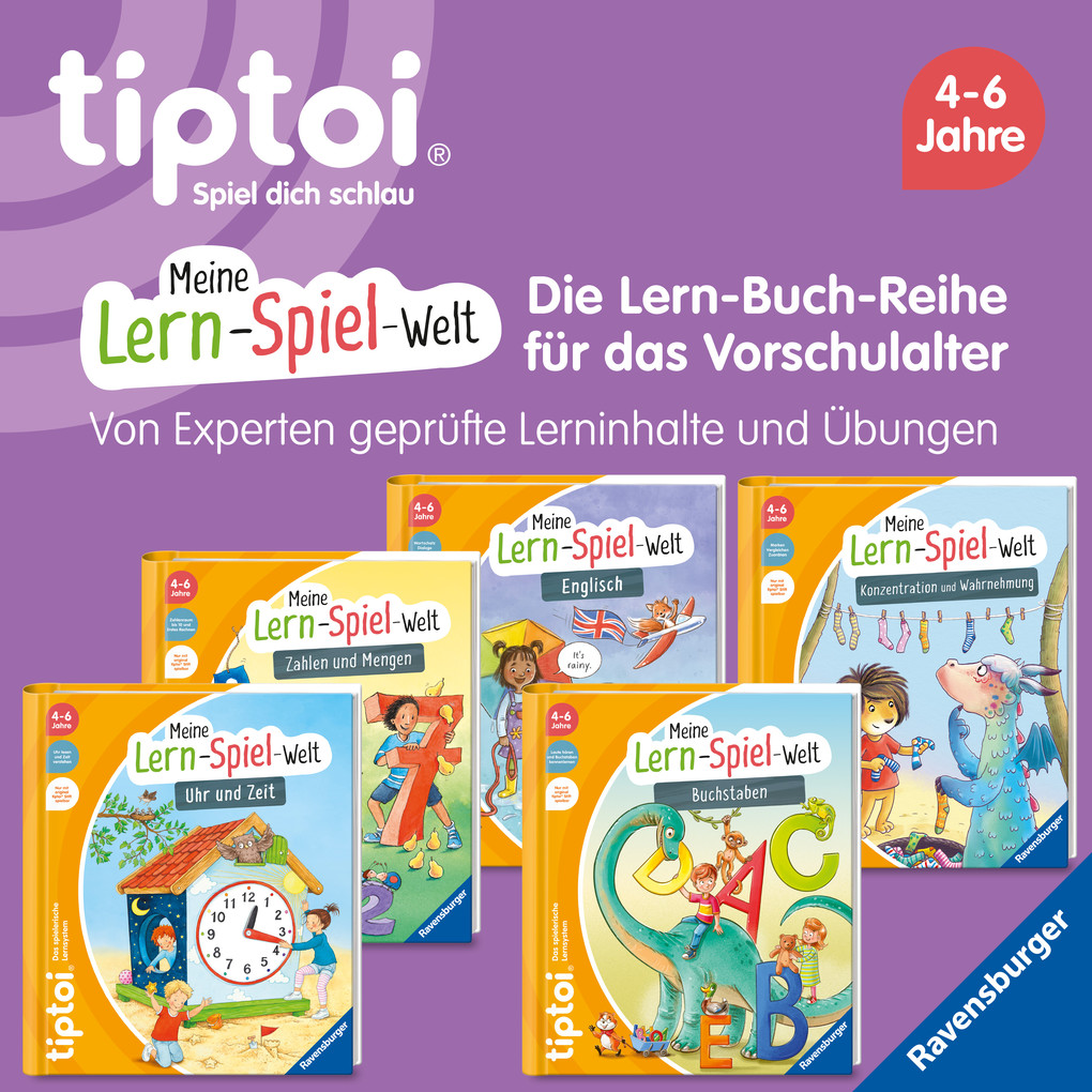 Weitere Ansicht: tiptoi® Meine Lern-Spiel-Welt - Zahlen und Mengen | Heike Tober