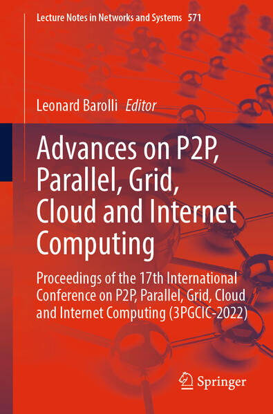 Produktbild: Advances on P2P, Parallel, Grid, Cloud and Internet Computing