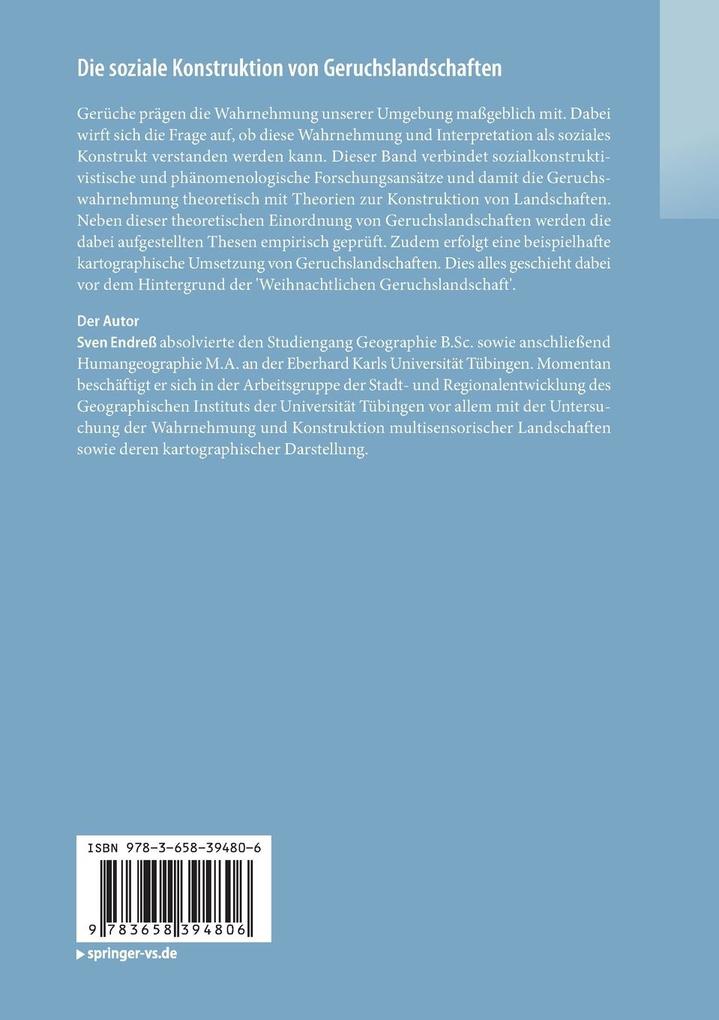 Weitere Ansicht: Die soziale Konstruktion von Geruchslandschaften | Sven Endreß