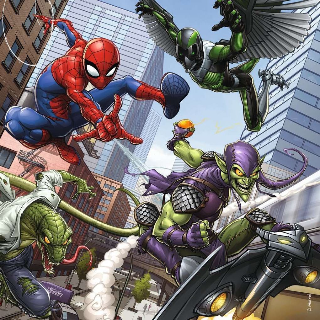 Weitere Ansicht: Ravensburger - Spider-Man beschützt die Stadt, 49 Teile