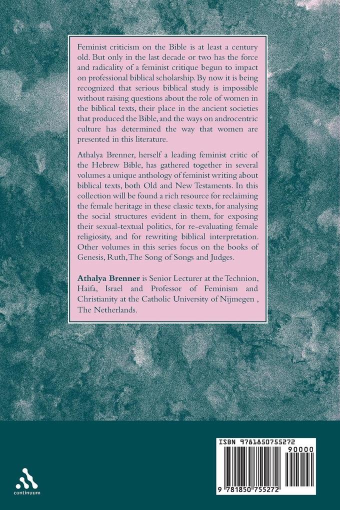 Weitere Ansicht: Feminist Companion to Esther, Judith and Susanna