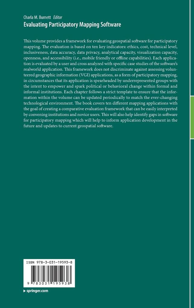 Weitere Ansicht: Evaluating Participatory Mapping Software