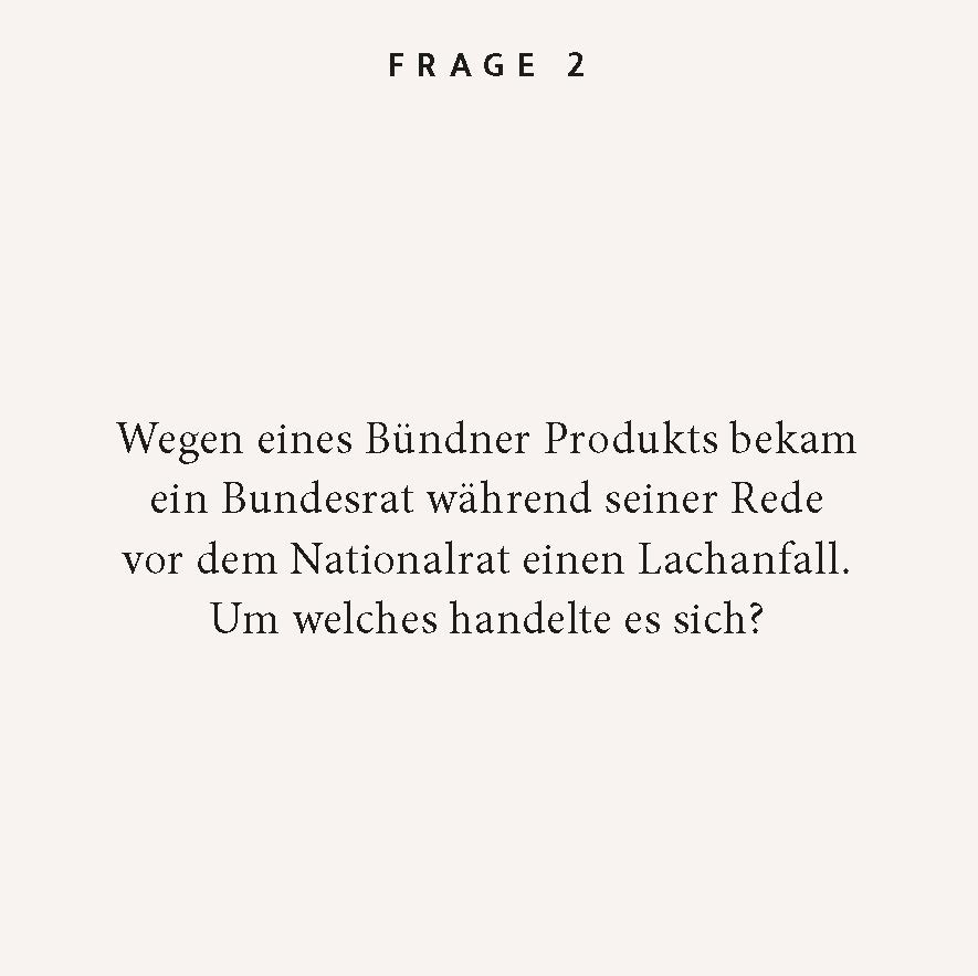 Weitere Ansicht: Graubünden-Quiz | Urs Heinz Aerni