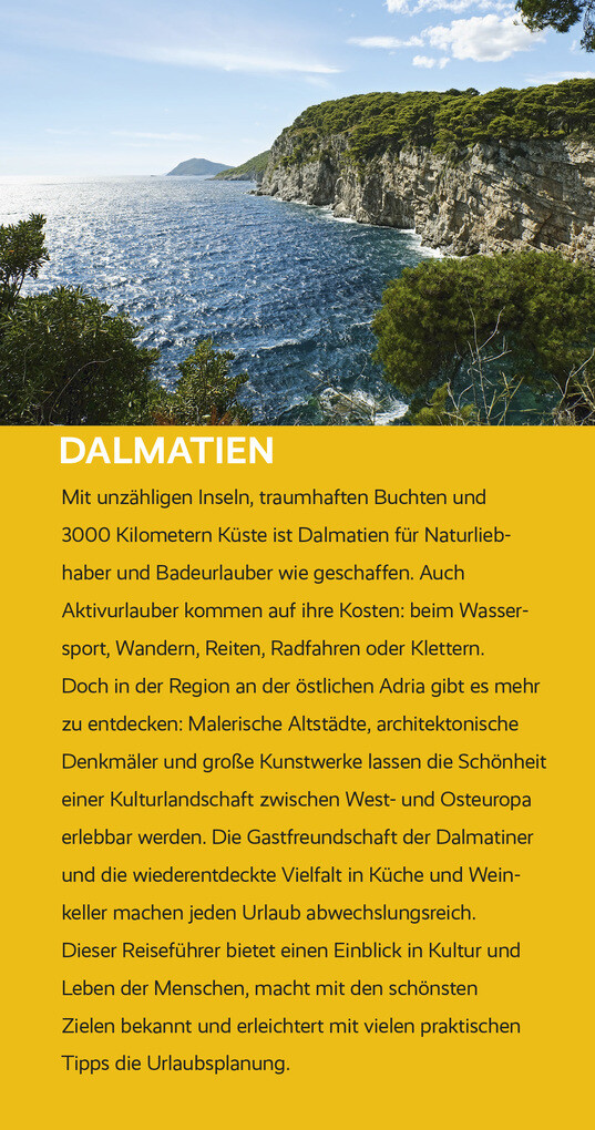 Weitere Ansicht: TRESCHER Reiseführer Dalmatien | Matthias Koeffler