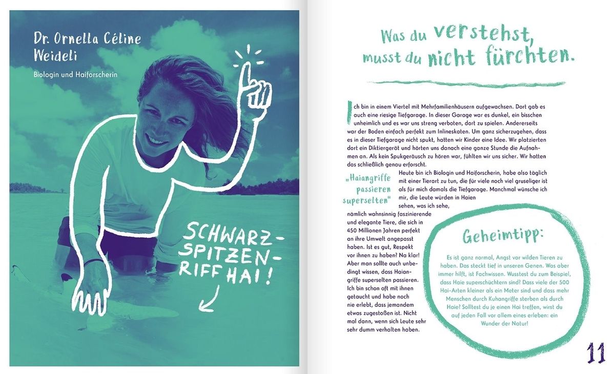 Weitere Ansicht: Keine Angst vor der Angst. Ein Buch wie 100 Freundinnen und Freunde | Christine Rickhoff