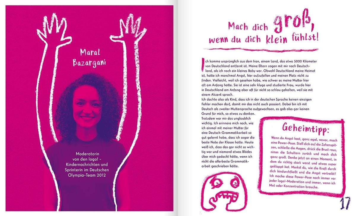 Weitere Ansicht: Keine Angst vor der Angst. Ein Buch wie 100 Freundinnen und Freunde | Christine Rickhoff