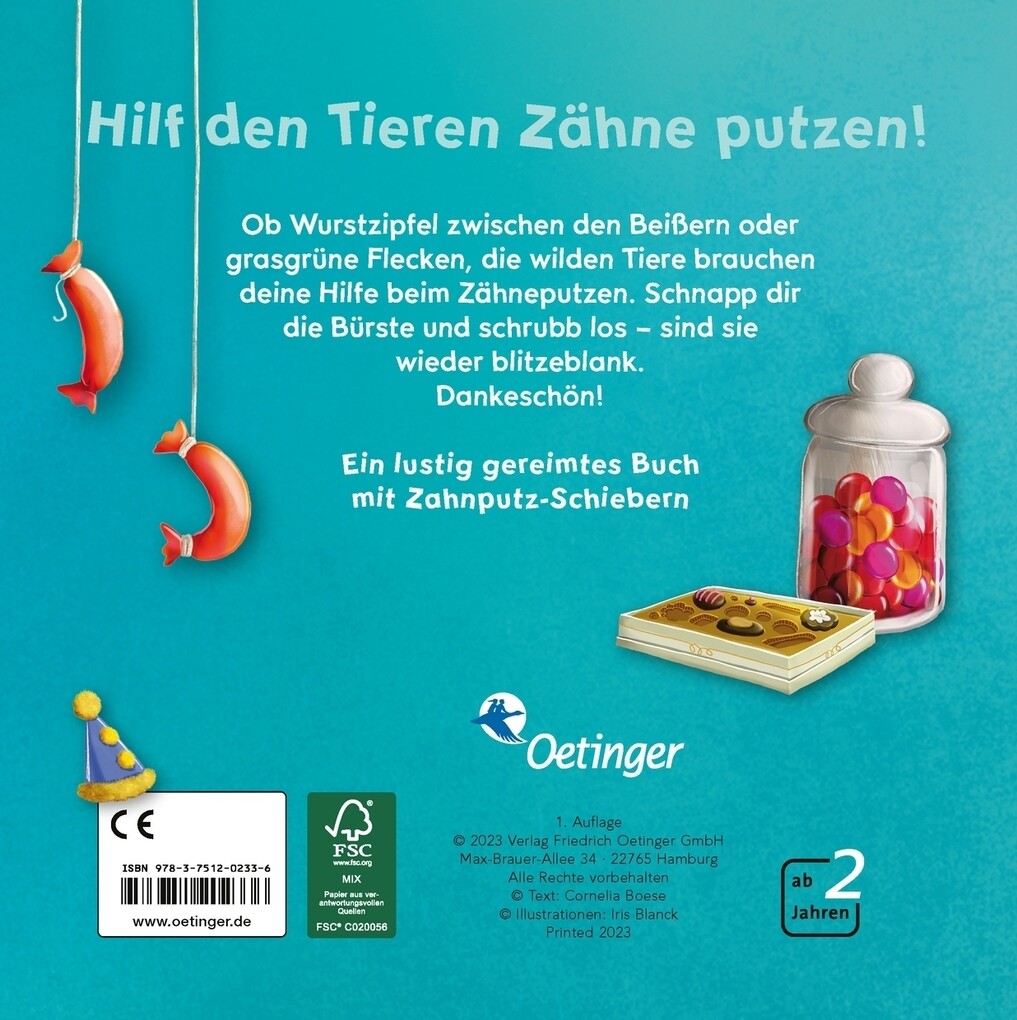 Weitere Ansicht: Putz die Zähne blitzeblank! | Cornelia Boese