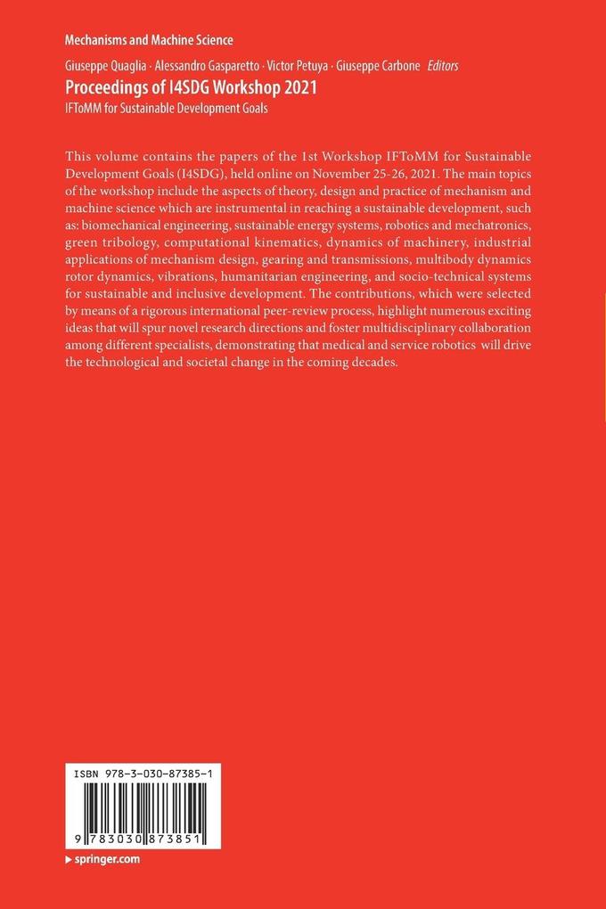 Weitere Ansicht: Proceedings of I4SDG Workshop 2021