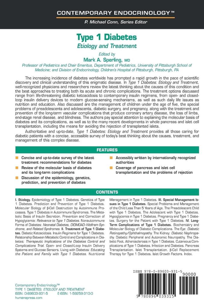 Weitere Ansicht: Type 1 Diabetes