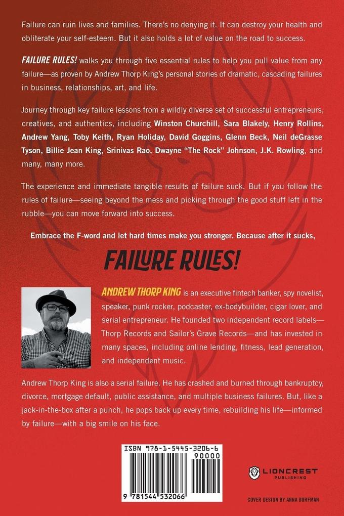 Weitere Ansicht: Failure Rules! | Andrew Thorp King