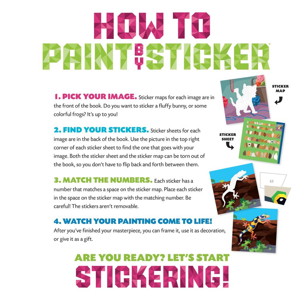 Weitere Ansicht: Paint by Sticker Kids: Pets | Workman Publishing