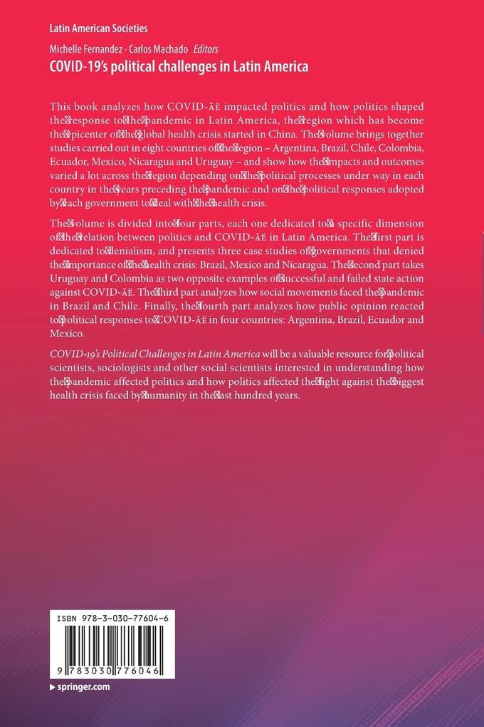 Weitere Ansicht: COVID-19's political challenges in Latin America