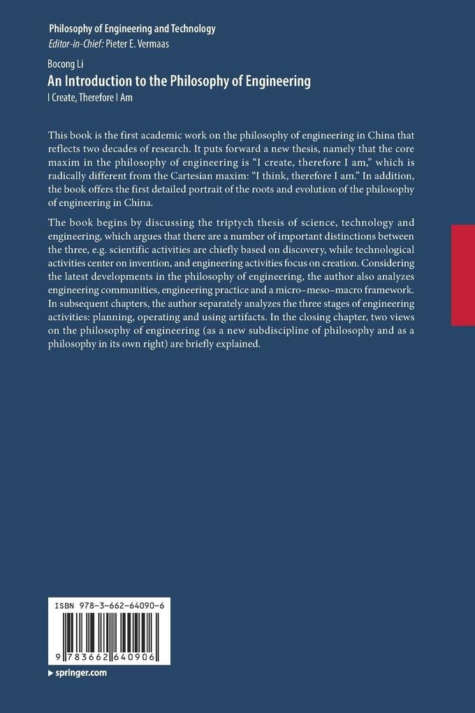 Weitere Ansicht: An Introduction to the Philosophy of Engineering | Bocong Li