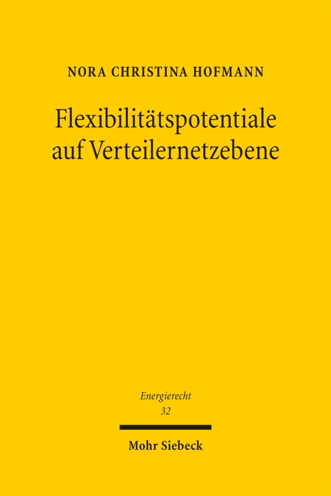 Produktbild: Flexibilitätspotentiale auf Verteilernetzebene | Nora Christina Hofmann