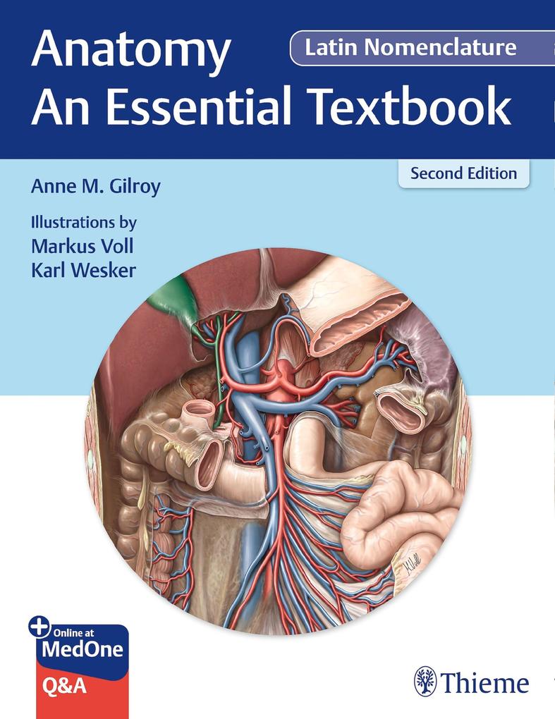 Produktbild: Anatomy - An Essential Textbook, Latin Nomenclature | Anne M. Gilroy