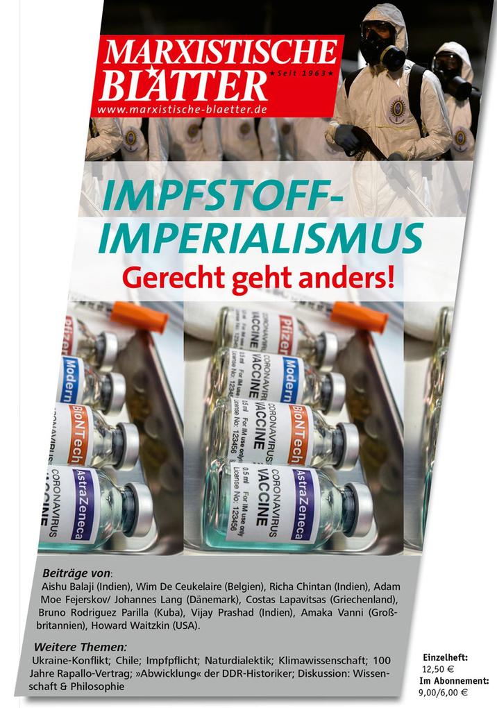Produktbild: Impfstoff-Imperialismus - Gerecht geht anders!