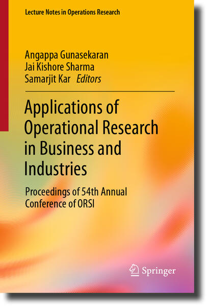 Produktbild: Applications of Operational Research in Business and Industries