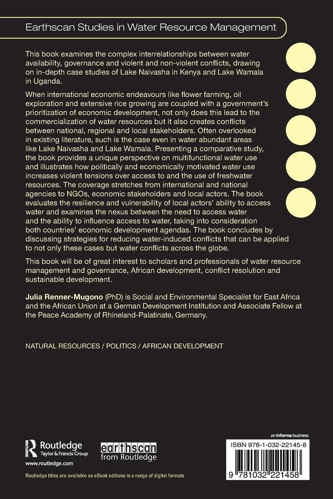 Weitere Ansicht: Water Management and Violent Conflict in East Africa | Julia Renner-Mugono