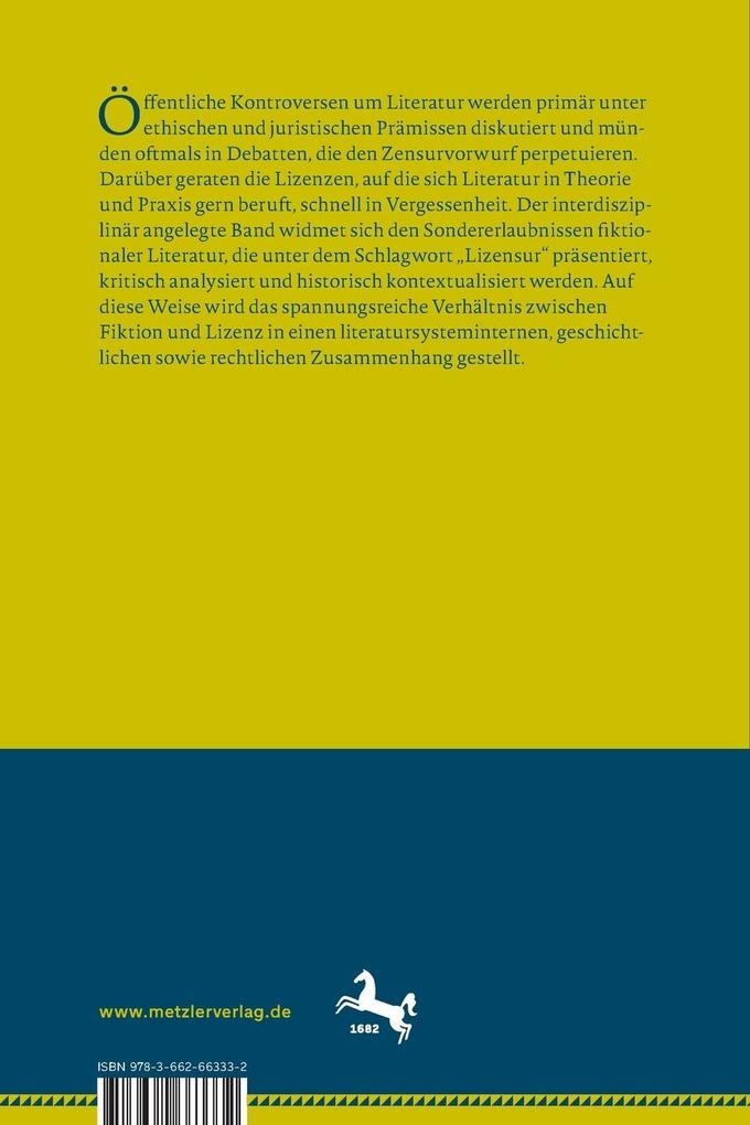 Weitere Ansicht: Lizensur