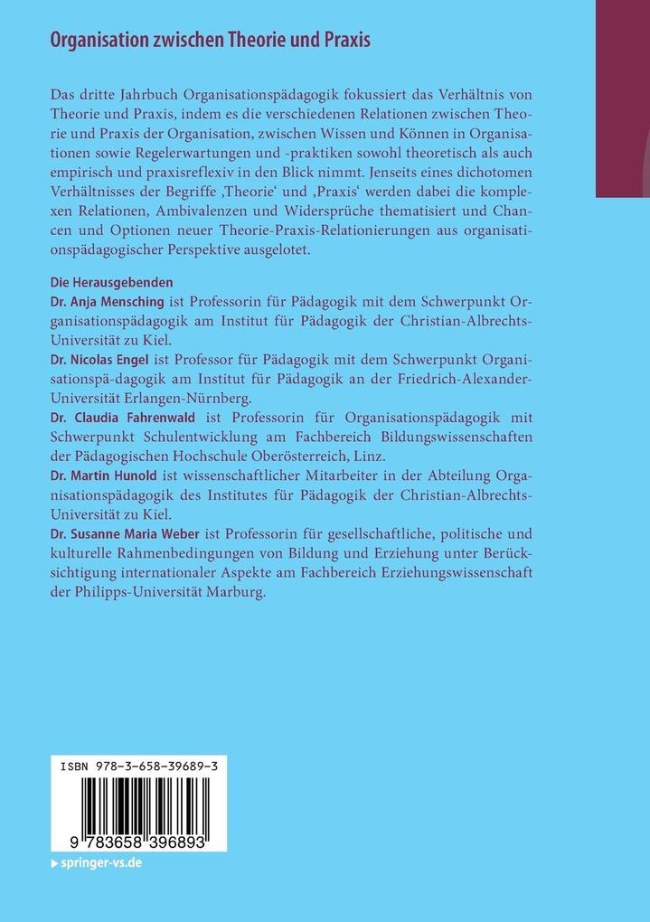 Weitere Ansicht: Organisation zwischen Theorie und Praxis