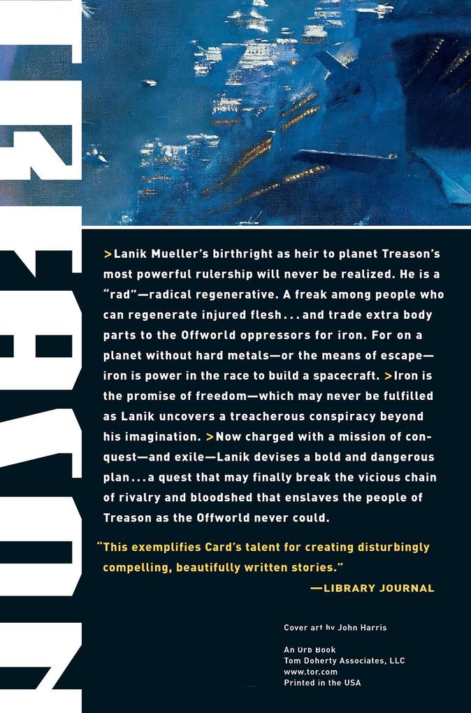 Weitere Ansicht: Treason | Orson Scott Card