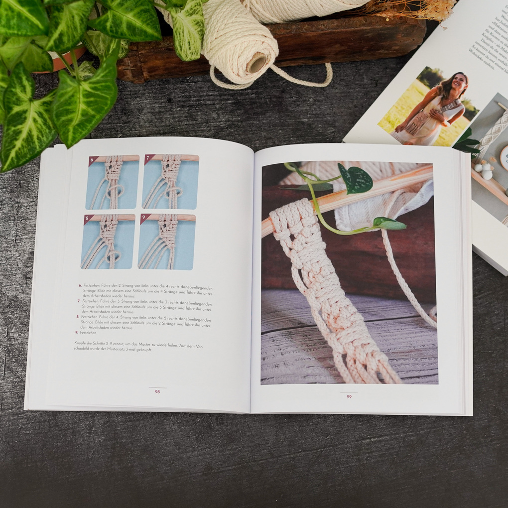 Weitere Ansicht: Das Makramee Musterbuch | Judith Jelena Paus