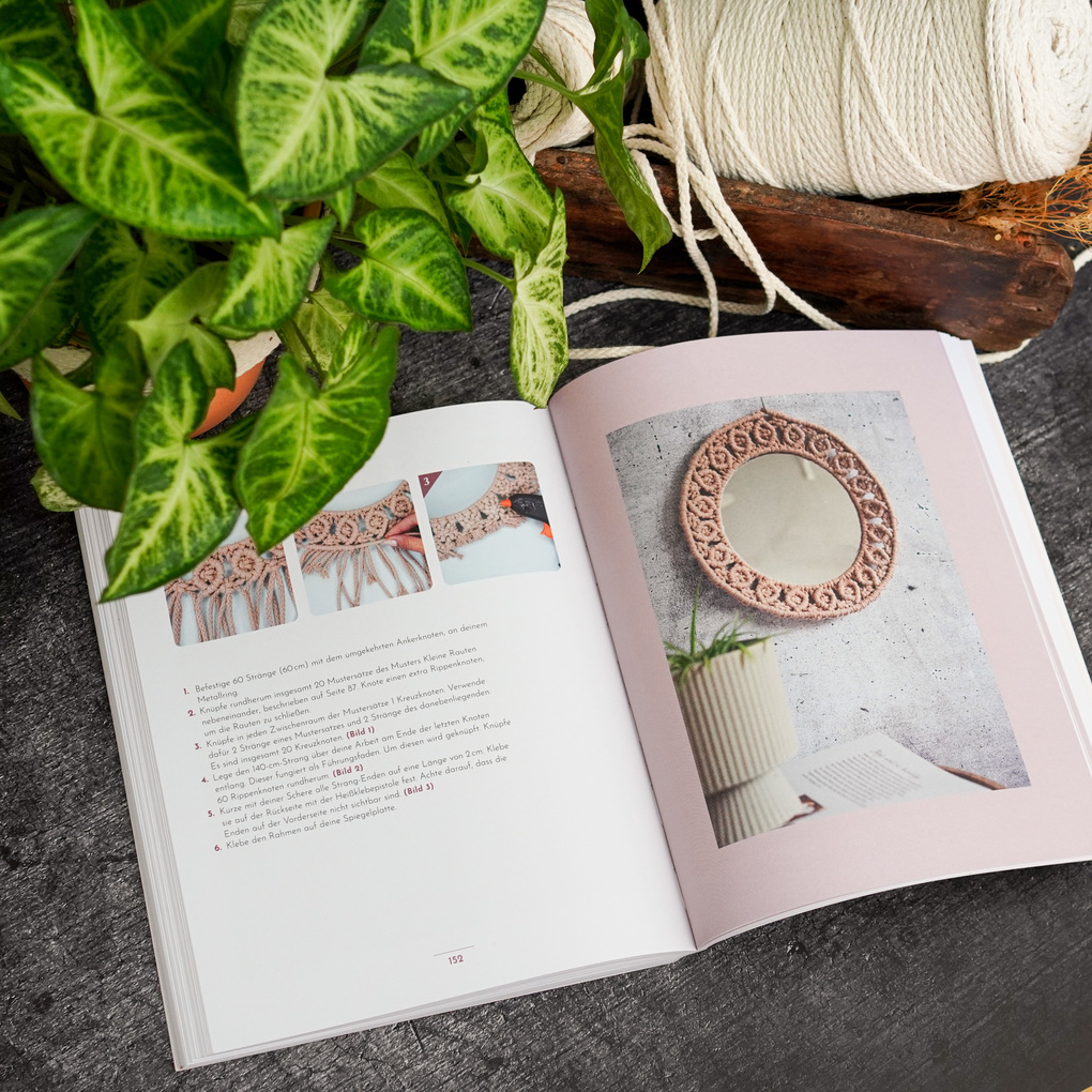 Weitere Ansicht: Das Makramee Musterbuch | Judith Jelena Paus