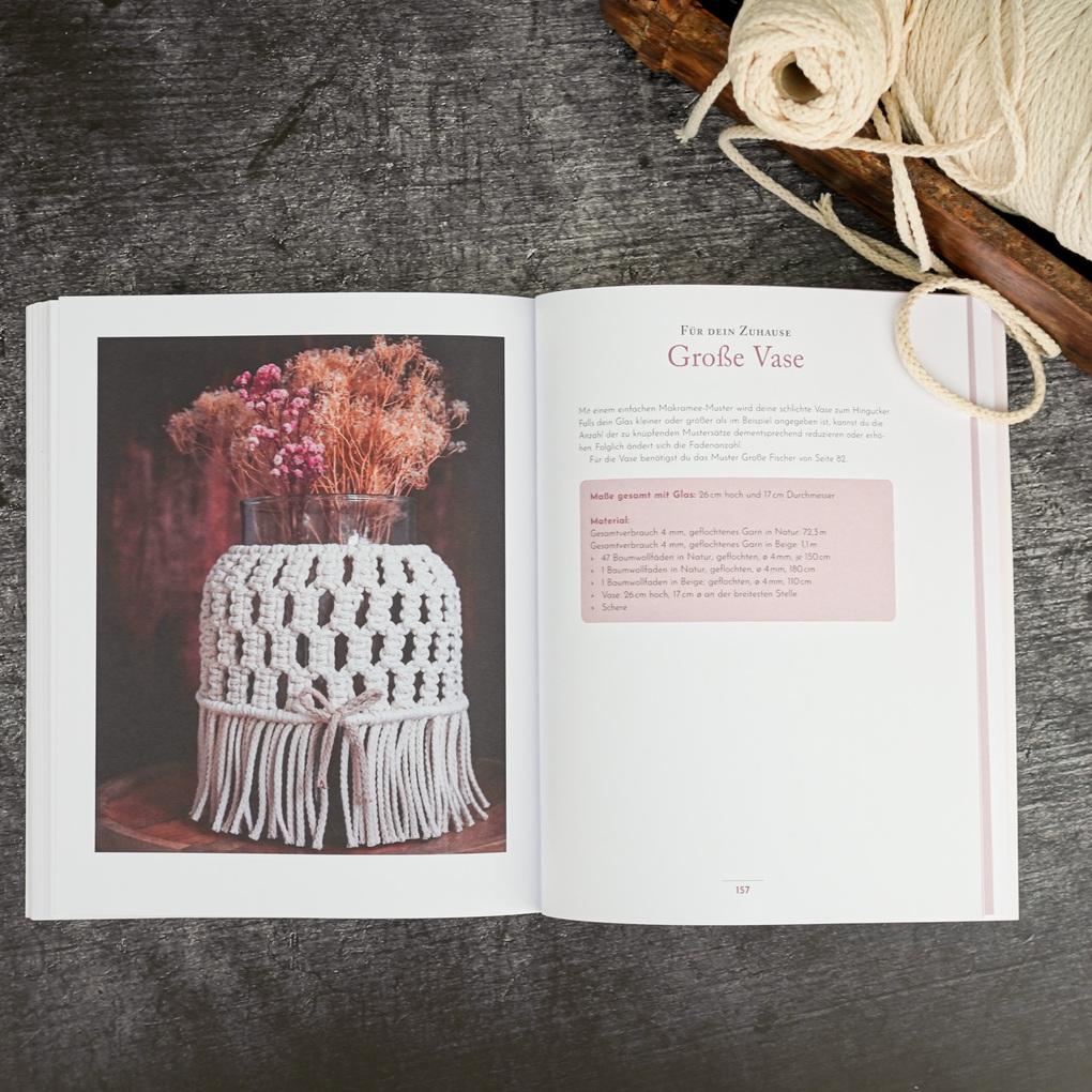 Weitere Ansicht: Das Makramee Musterbuch | Judith Jelena Paus