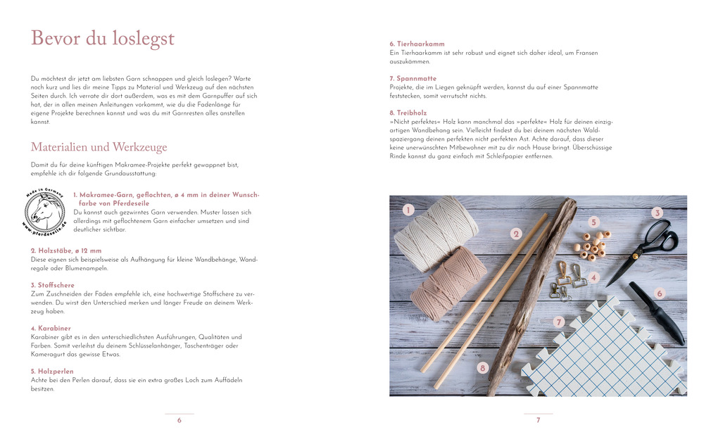 Weitere Ansicht: Das Makramee Musterbuch | Judith Jelena Paus