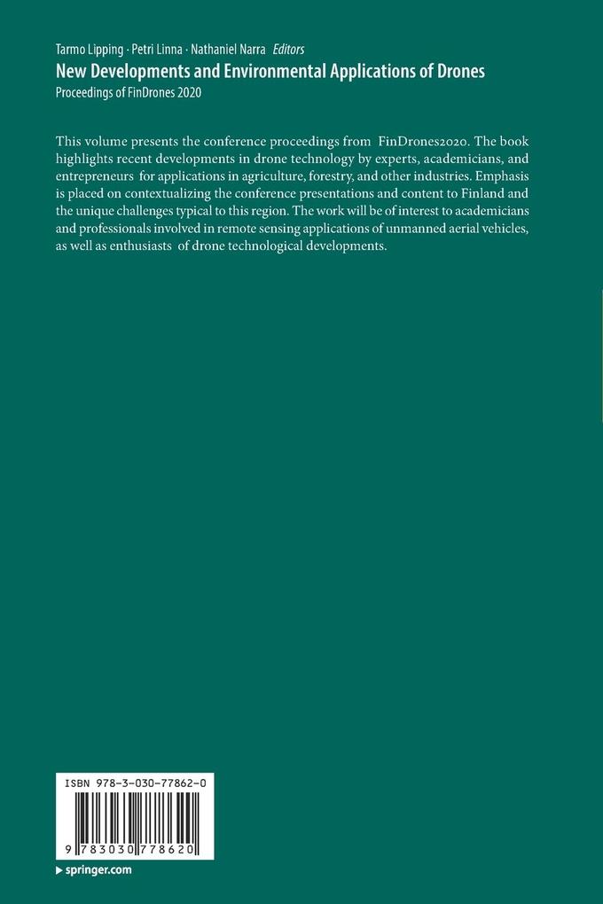 Weitere Ansicht: New Developments and Environmental Applications of Drones