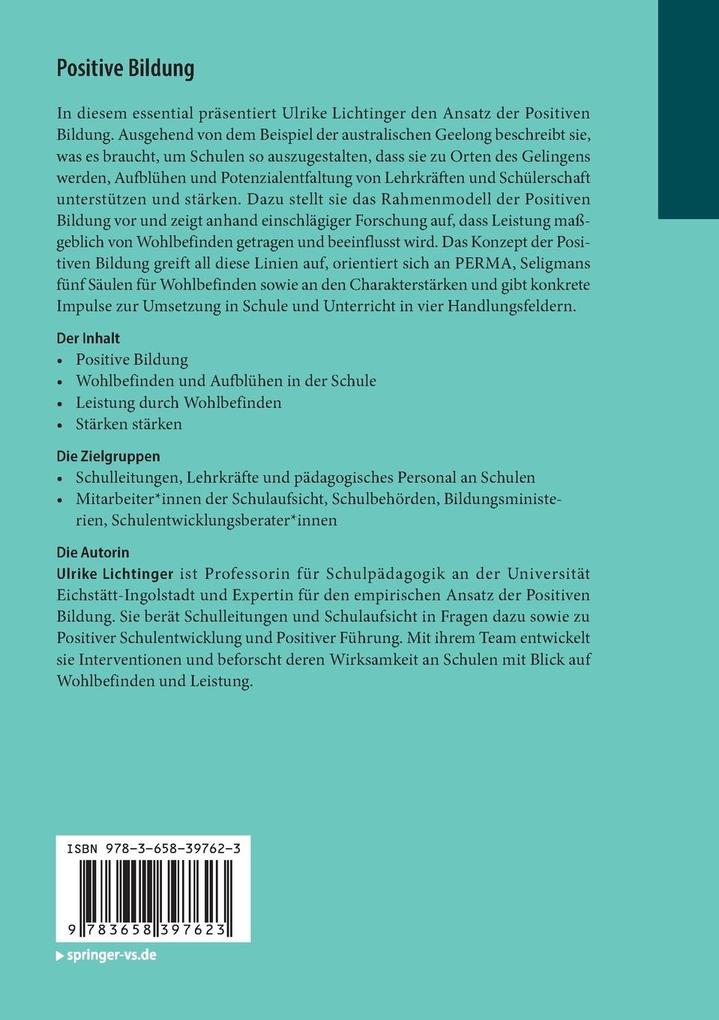 Weitere Ansicht: Positive Bildung | Ulrike Lichtinger