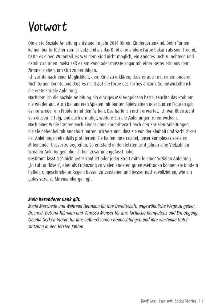 Weitere Ansicht: Konflikte lösen mit Social Stories | Leni Schütz