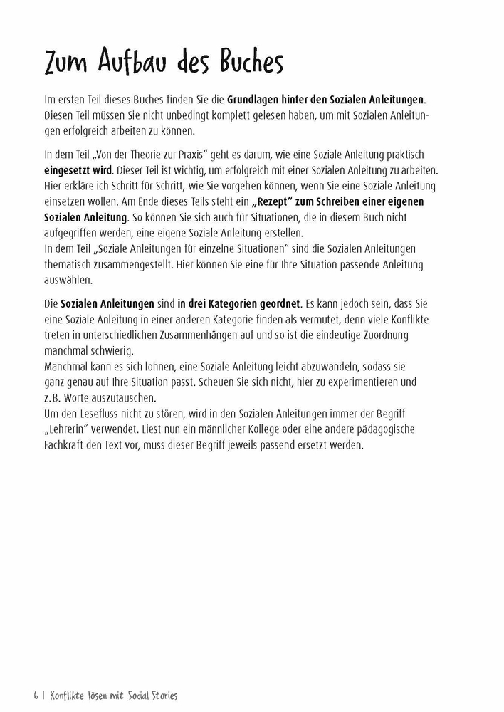 Weitere Ansicht: Konflikte lösen mit Social Stories | Leni Schütz