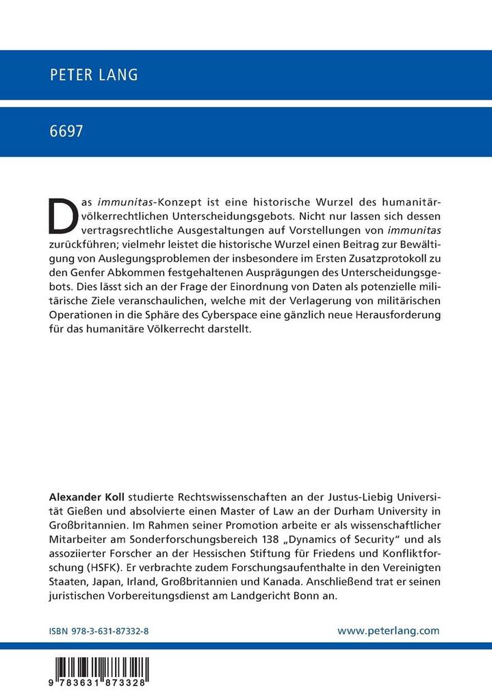 Weitere Ansicht: Das Unterscheidungsgebot: Entstehung, Konsolidierung, Herausforderung | Alexander Koll