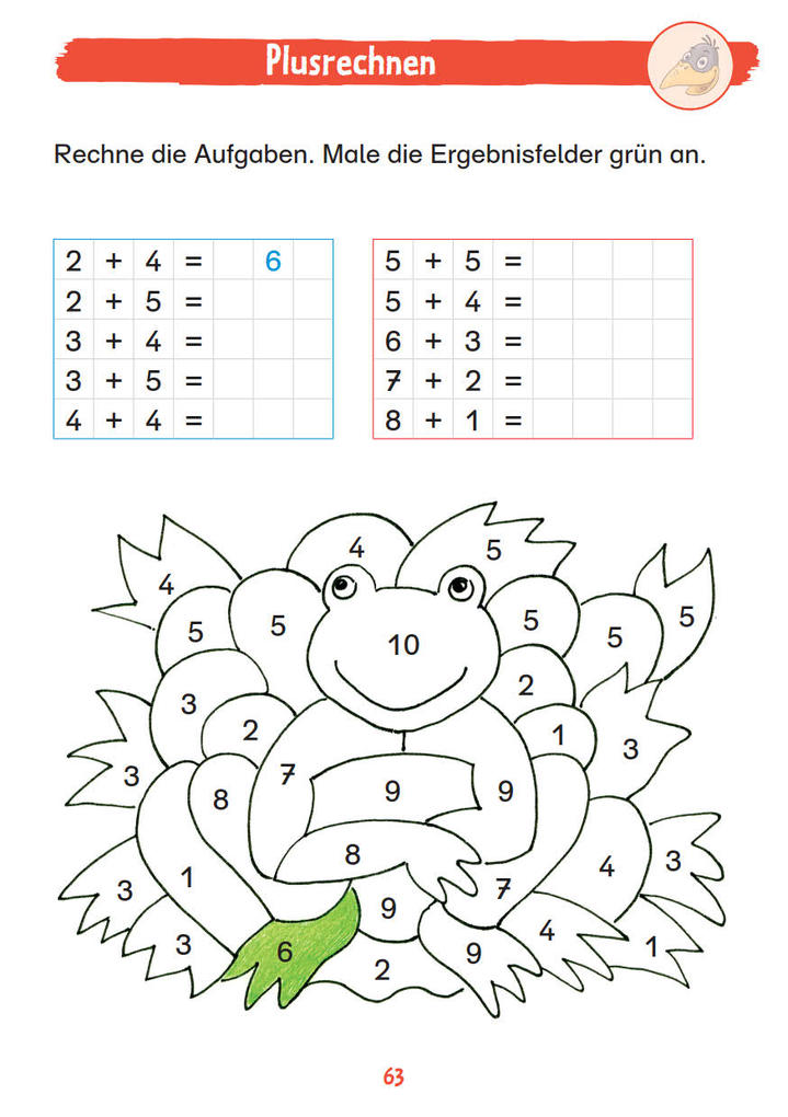 Weitere Ansicht: Mein großer Rechenspaß mit Rabe Linus - 1. Klasse | Dorothee Raab