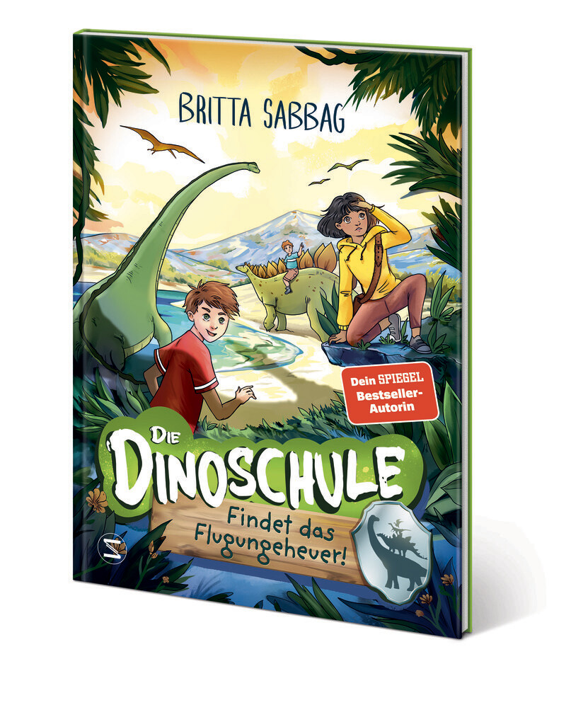 Weitere Ansicht: Die Dinoschule - Findet das Flugungeheuer! (Band 3) | Britta Sabbag