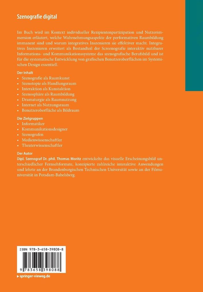 Weitere Ansicht: Szenografie digital | Thomas Moritz
