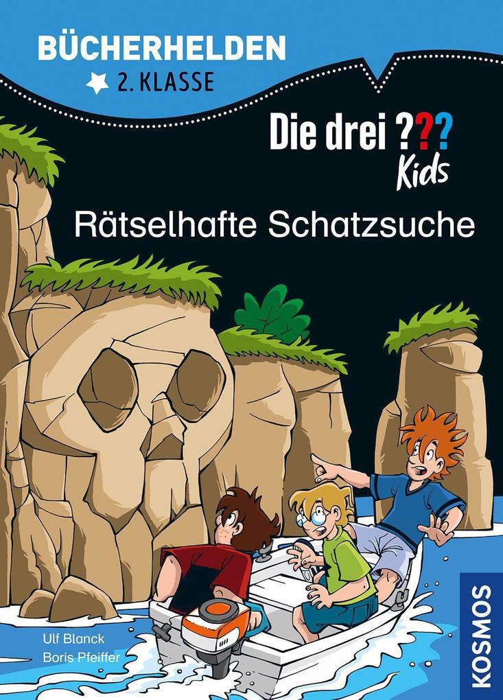 Produktbild: Die drei ??? Kids, Bücherhelden 2. Klasse, Rätselhafte Schatzsuche | Ulf Blanck, Boris Pfeiffer