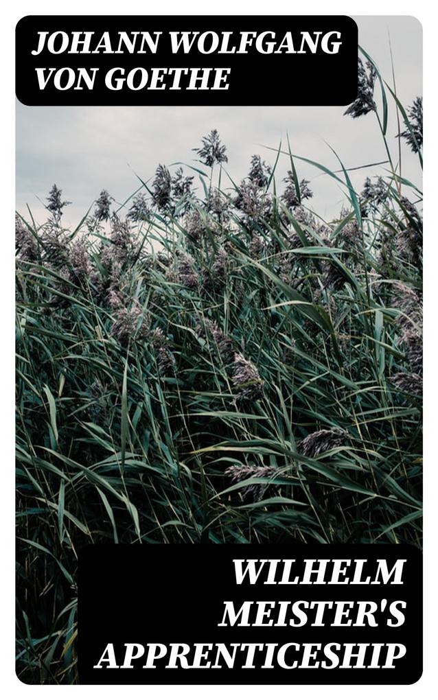 Produktbild: Wilhelm Meister's Apprenticeship | Johann Wolfgang von Goethe