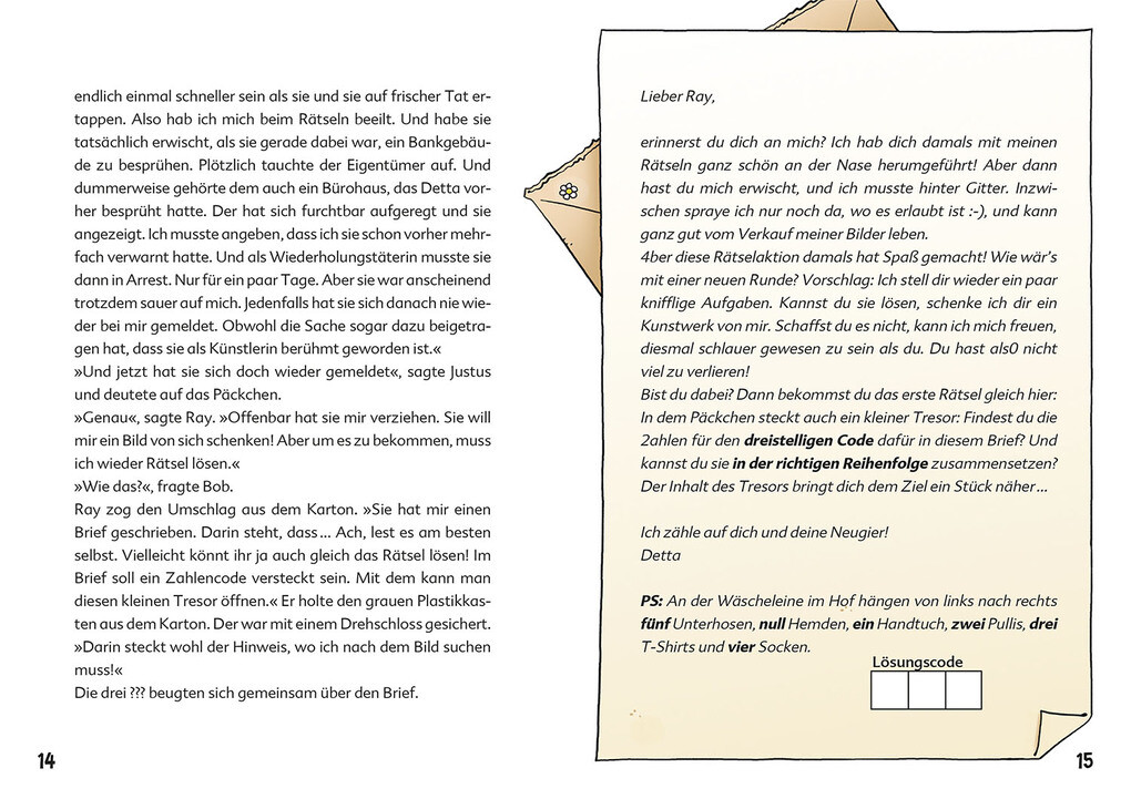Weitere Ansicht: Die drei ??? Kids, Mission Graffiti-Code | Nina Schiefelbein