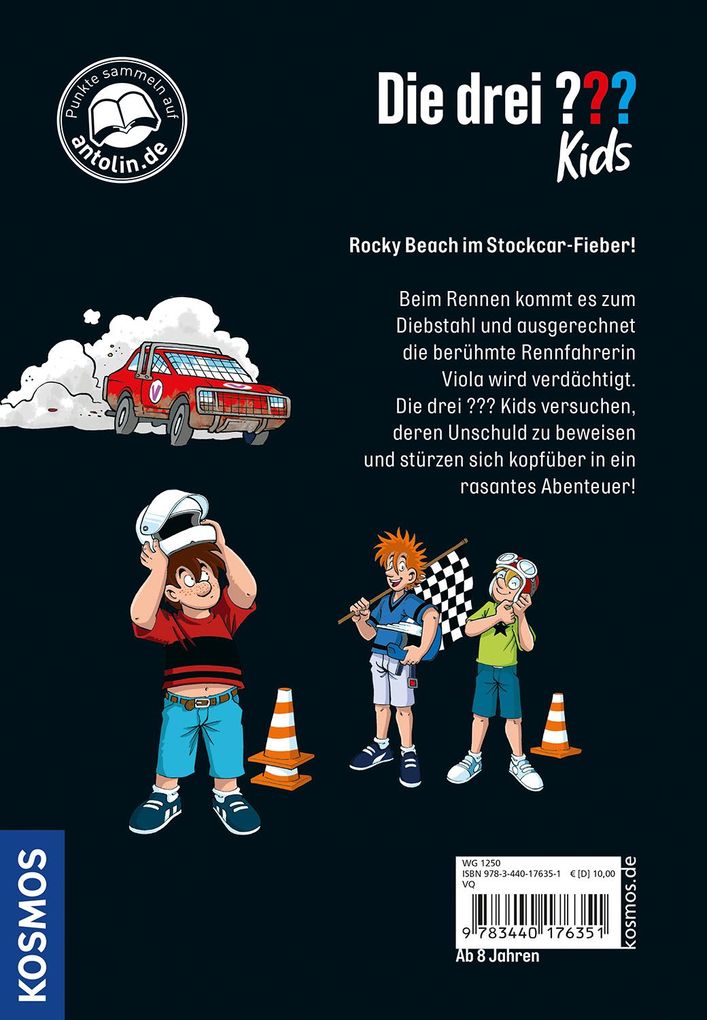 Weitere Ansicht: Die drei ??? Kids, 81, Turbo-Rennen | Boris Pfeiffer