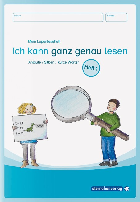 Weitere Ansicht: Mein Lupenleseheft 1 und 2 - Ich kann ganz genau lesen - | Katrin Langhans, sternchenverlag GmbH