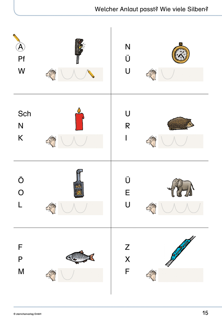 Weitere Ansicht: Mein Lupenleseheft 1 und 2 - Ich kann ganz genau lesen - | Katrin Langhans, sternchenverlag GmbH