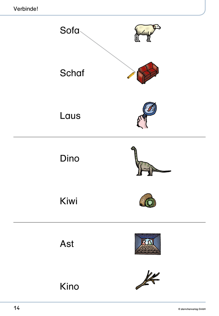 Weitere Ansicht: Mein Lupenleseheft 1 und 2 - Ich kann ganz genau lesen - | Katrin Langhans, sternchenverlag GmbH