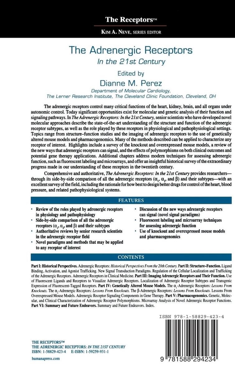 Weitere Ansicht: The Adrenergic Receptors