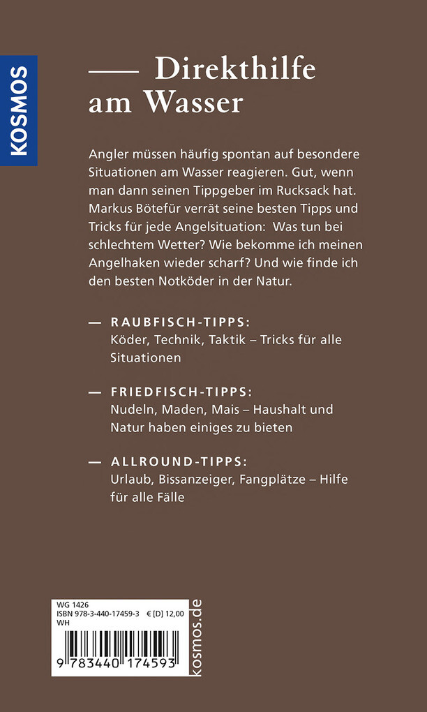 Weitere Ansicht: Die besten Tipps & Tricks für Angler | Markus Bötefür