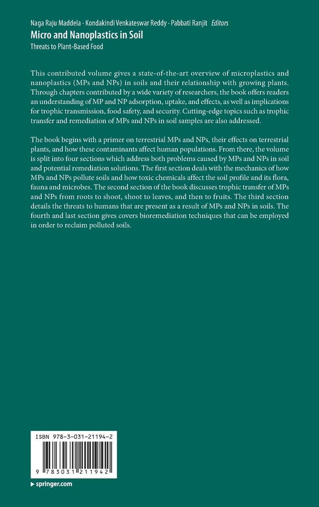 Weitere Ansicht: Micro and Nanoplastics in Soil