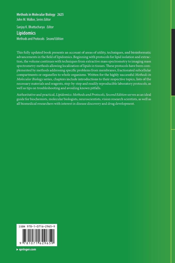 Weitere Ansicht: Lipidomics