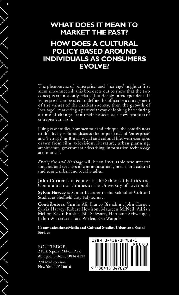 Weitere Ansicht: Enterprise and Heritage